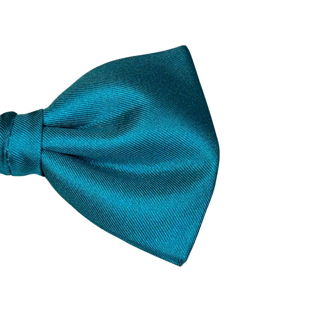 Papillon in pura seta con finitura sartoriale e lavorazione artigianale italiana