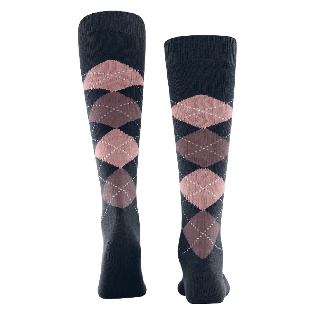 Calzini lunghi rombi Burlington Preston