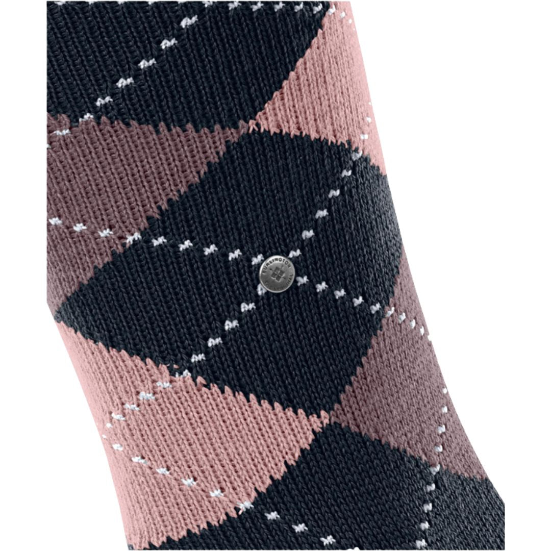 Calzini lunghi rombi Burlington Preston