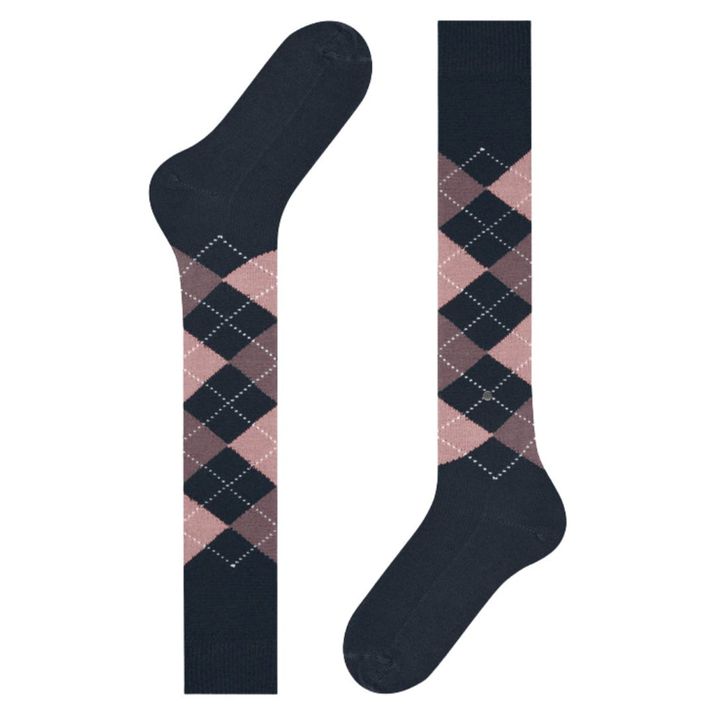 Calzini lunghi rombi Burlington Preston