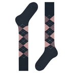 Calzini lunghi rombi Burlington Preston