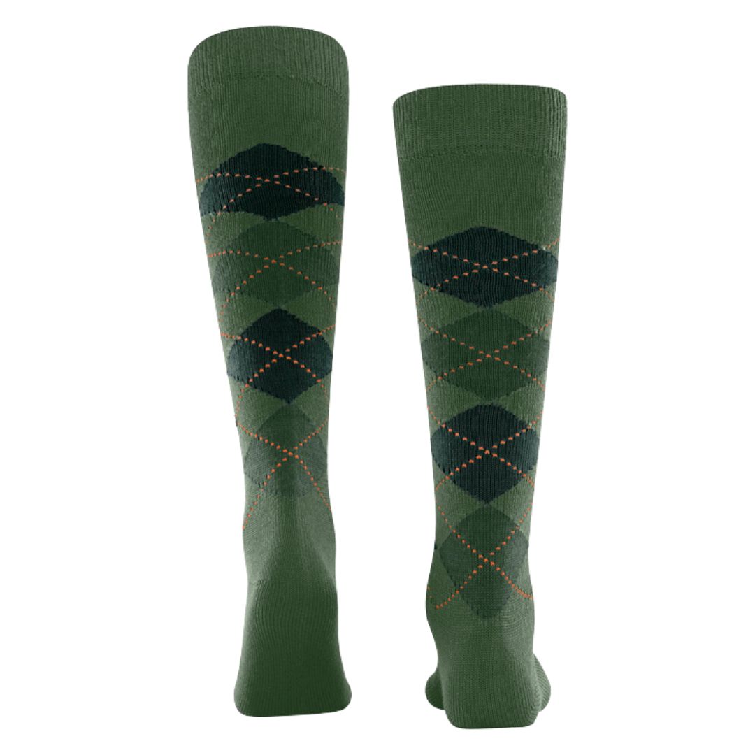 Calzini lunghi rombi Burlington Preston