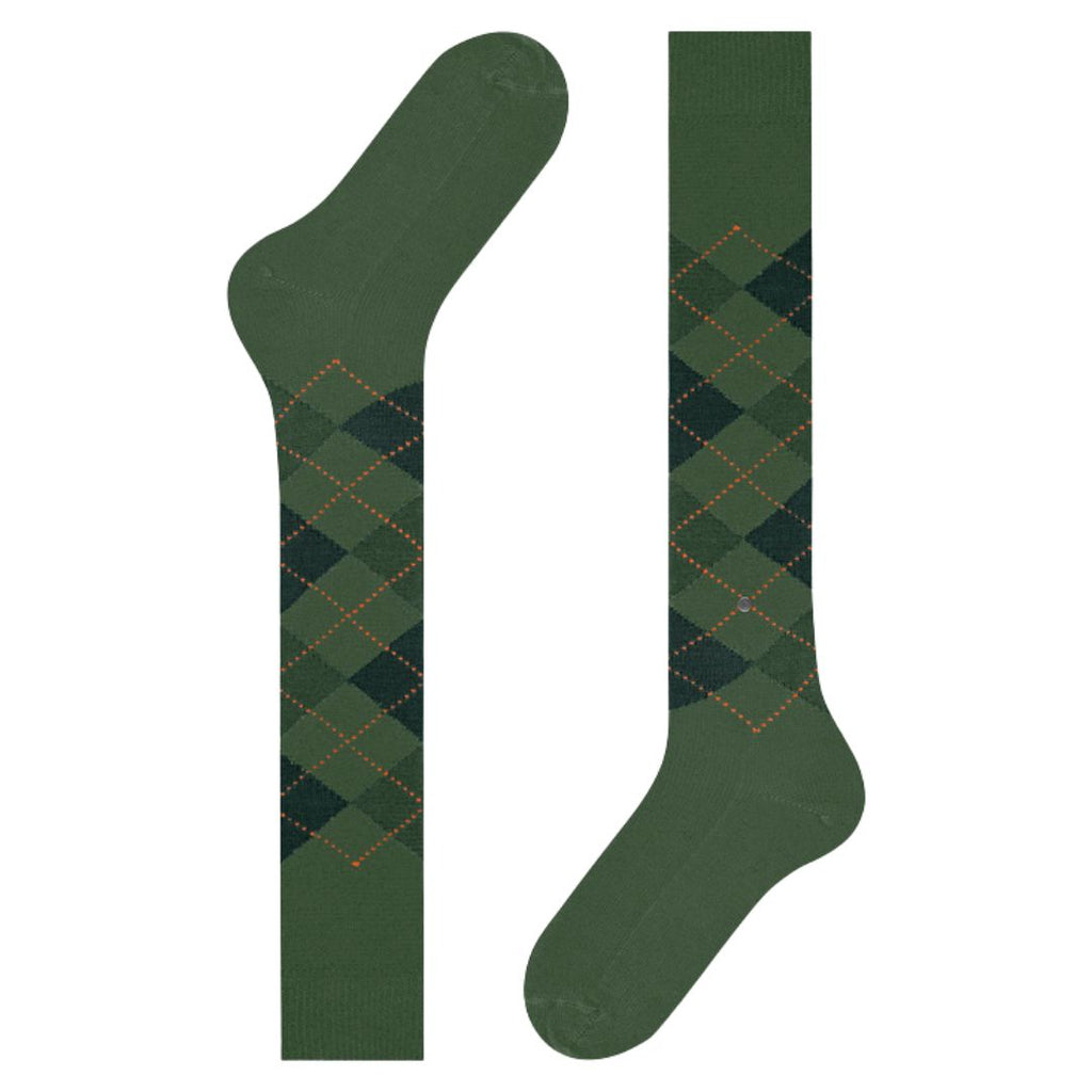 Calzini lunghi rombi Burlington Preston