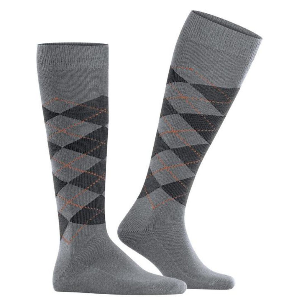 Calzini lunghi rombi Burlington Preston