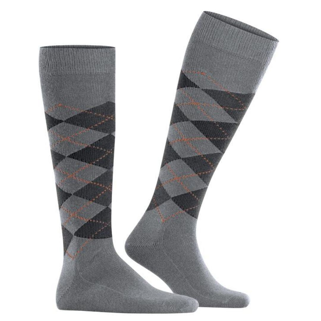 Calzini lunghi rombi Burlington Preston