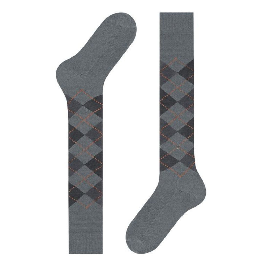 Calzini lunghi rombi Burlington Preston