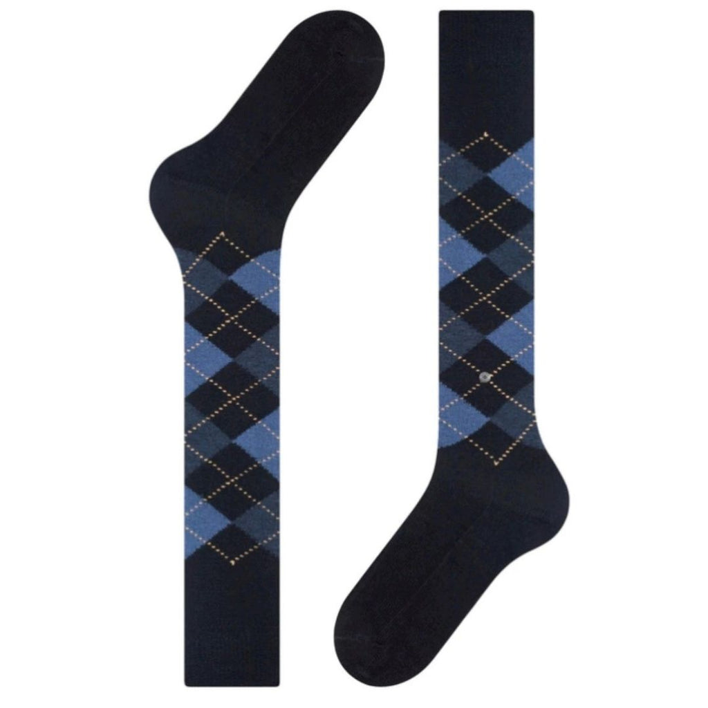 Calzini lunghi rombi Burlington Preston