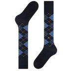 Calzini lunghi rombi Burlington Preston