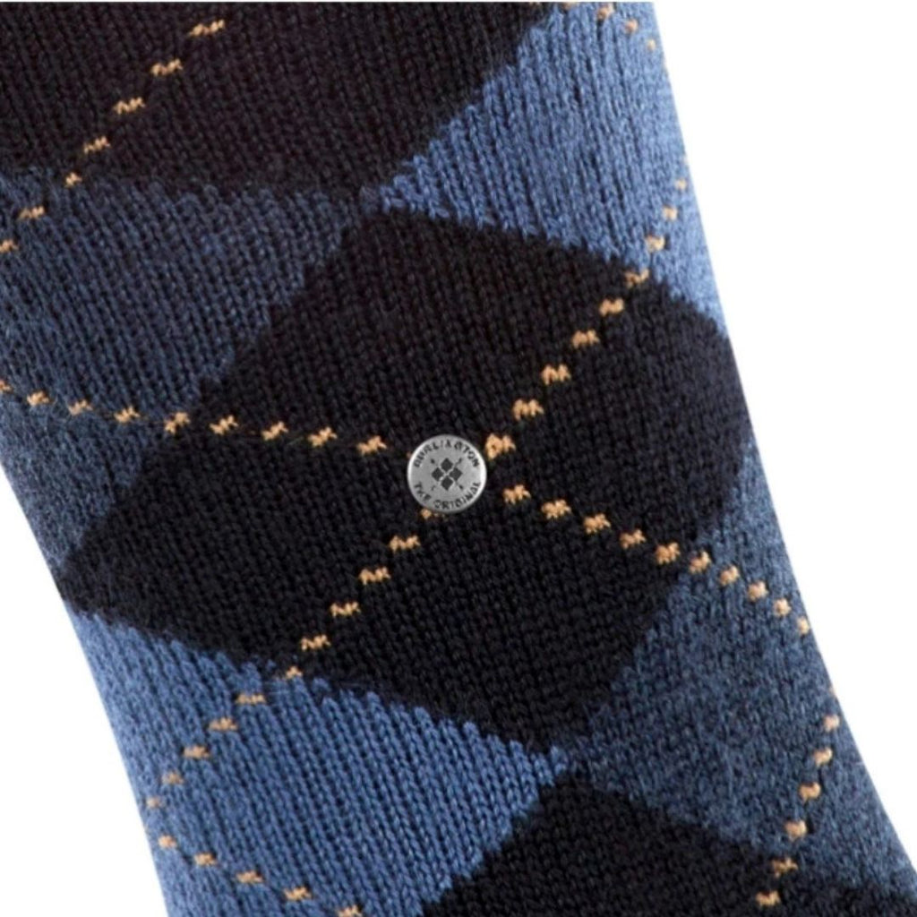 Calzini lunghi rombi Burlington Preston