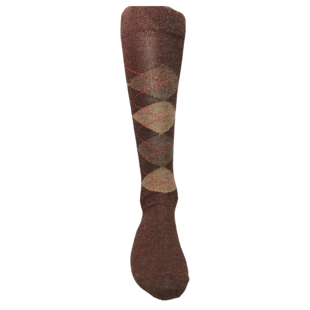 Calzini lunghi rombi Burlington Preston