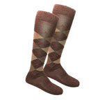 Calzini lunghi rombi Burlington Preston