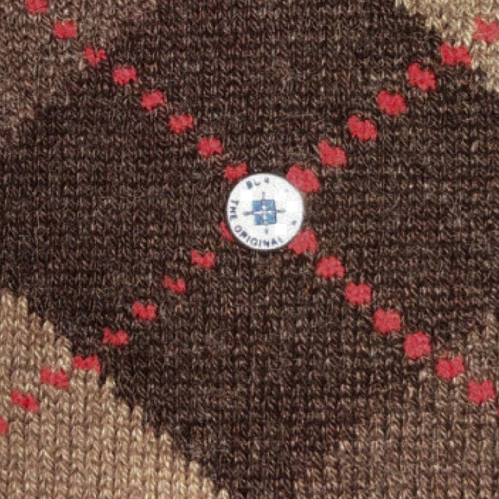 Calzini lunghi rombi Burlington Preston