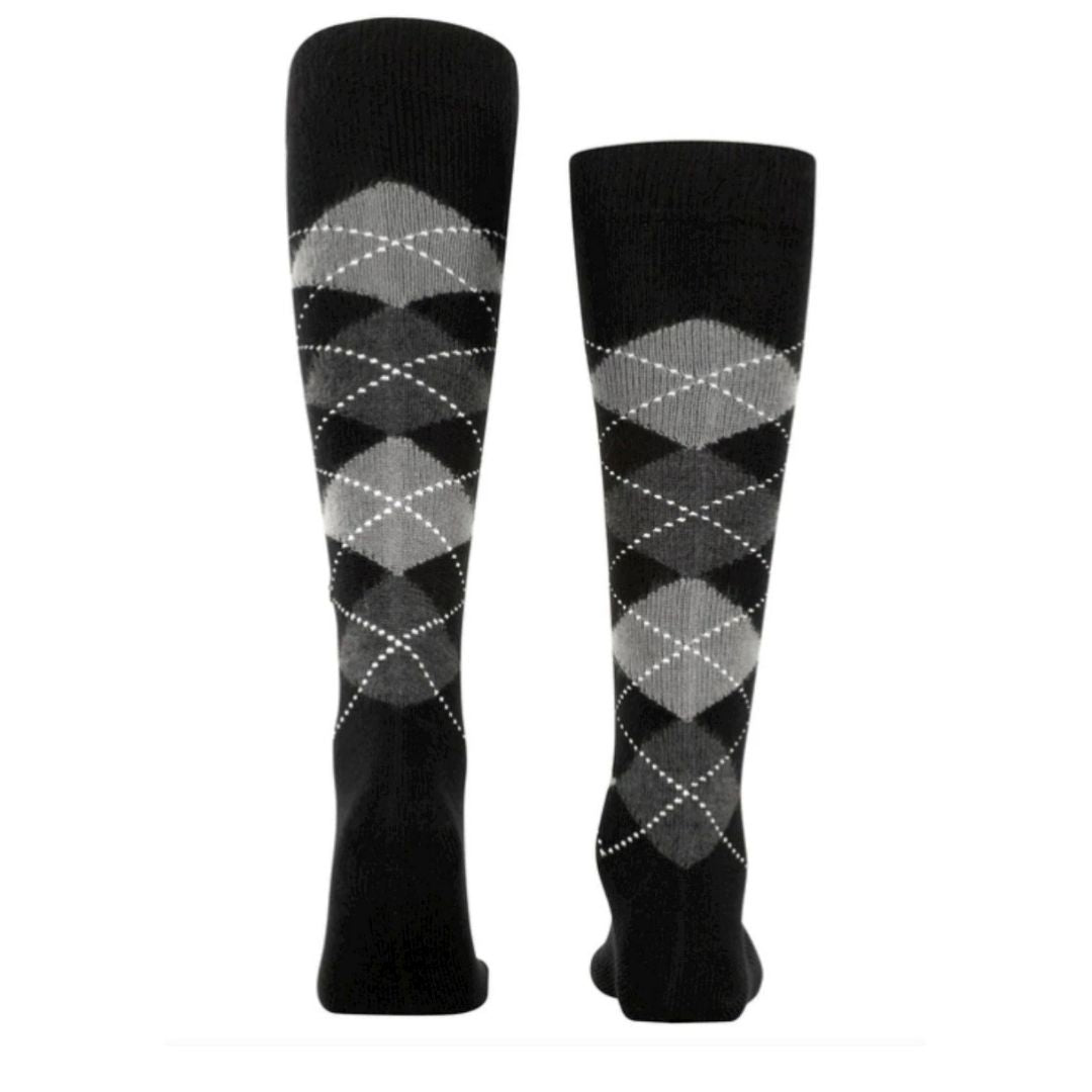 Calzini lunghi rombi Burlington Preston