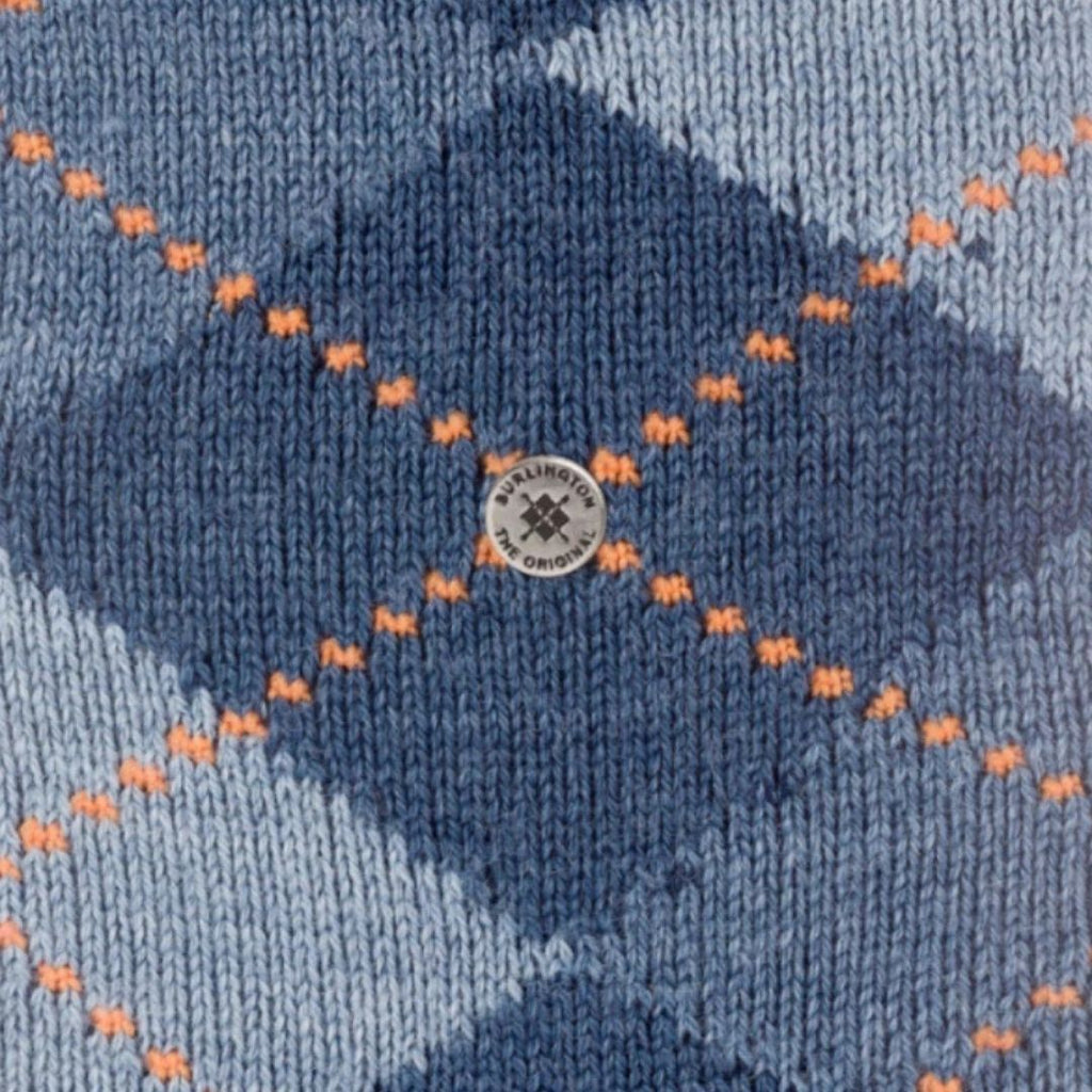 Calzini lunghi rombi Burlington Preston