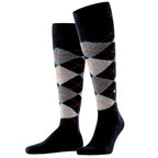 Calzini lunghi rombi Burlington Preston