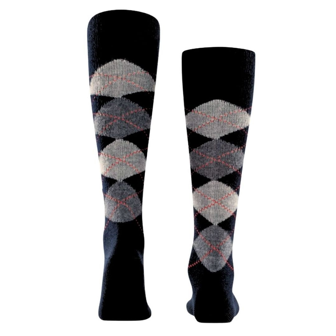 Calzini lunghi rombi Burlington Preston