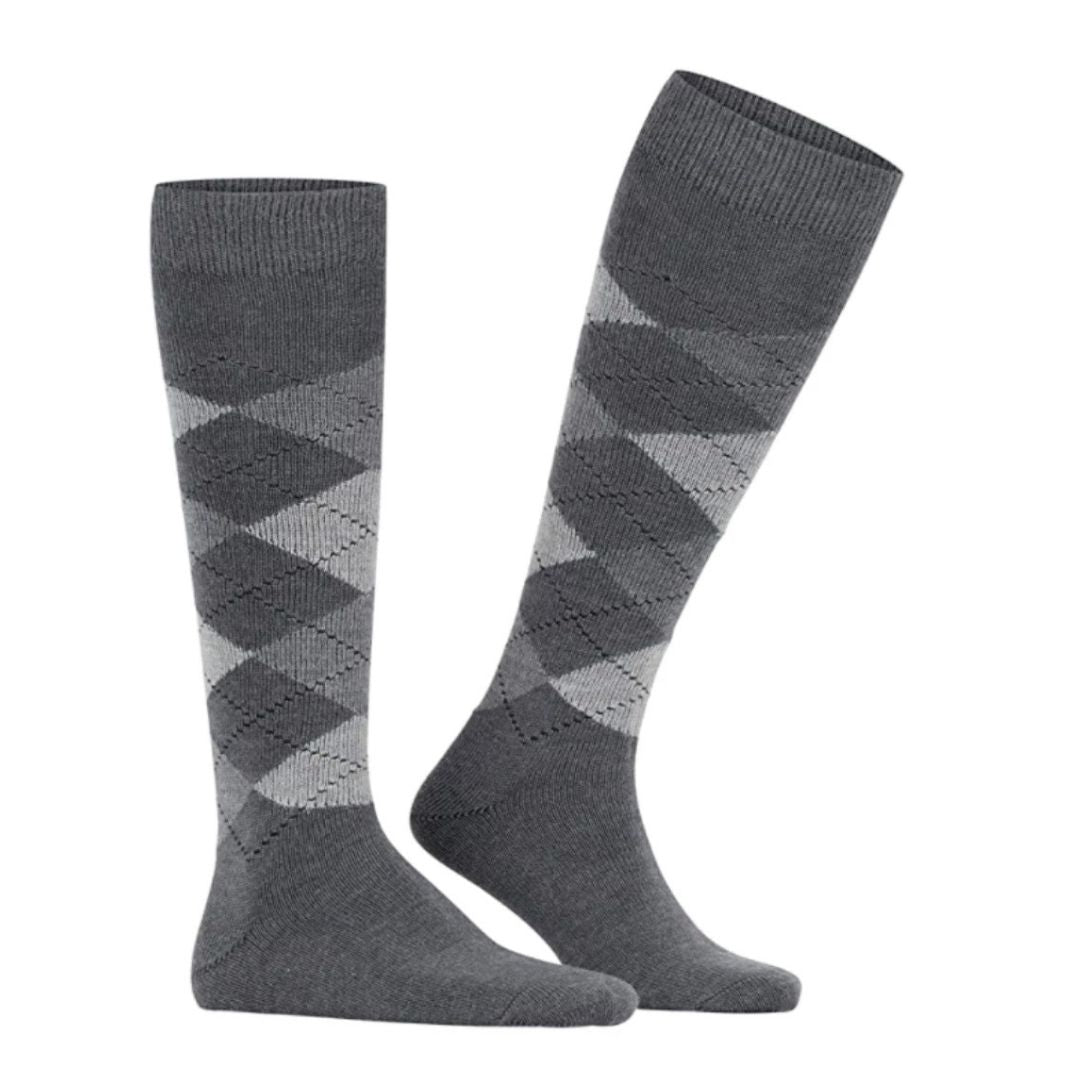 Calzini lunghi rombi Burlington Preston