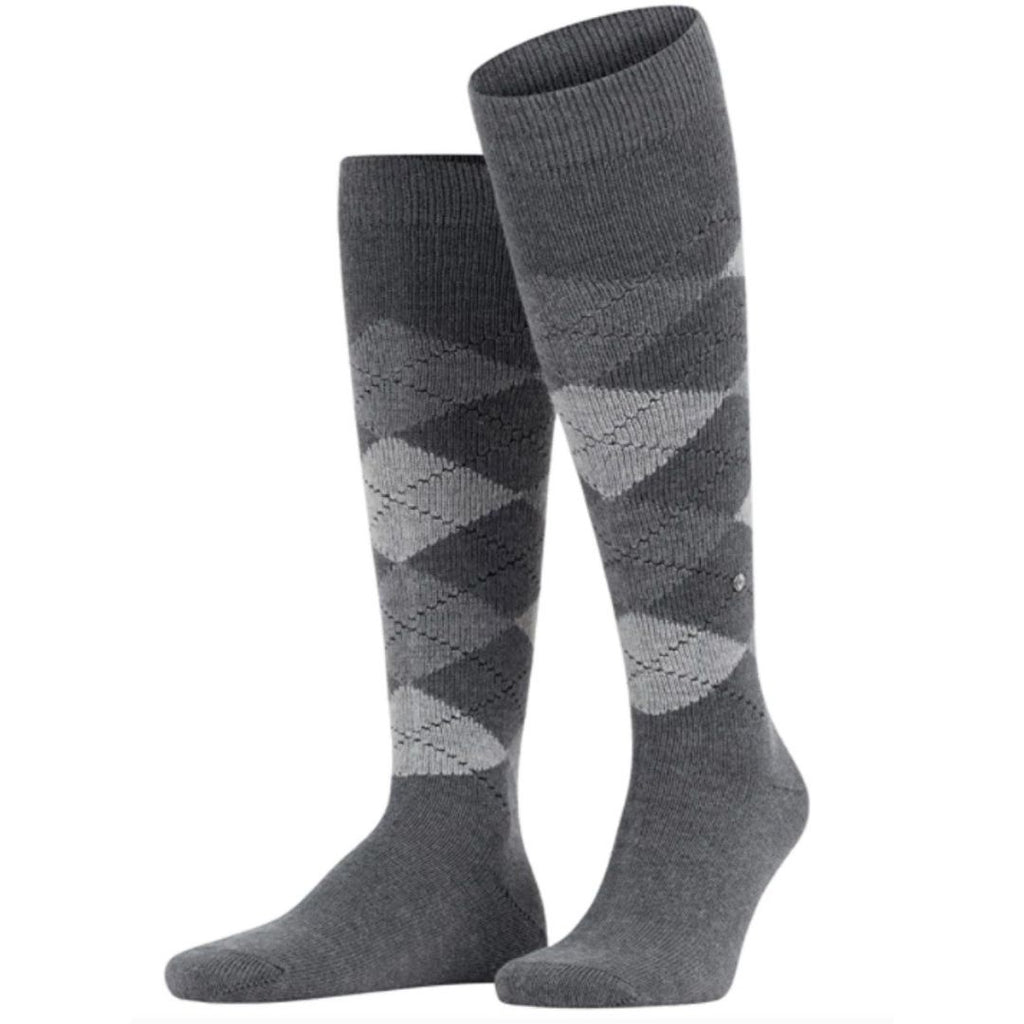 Calzini lunghi rombi Burlington Preston