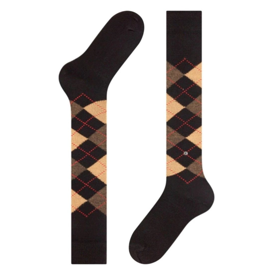 Calzini lunghi rombi Burlington Preston