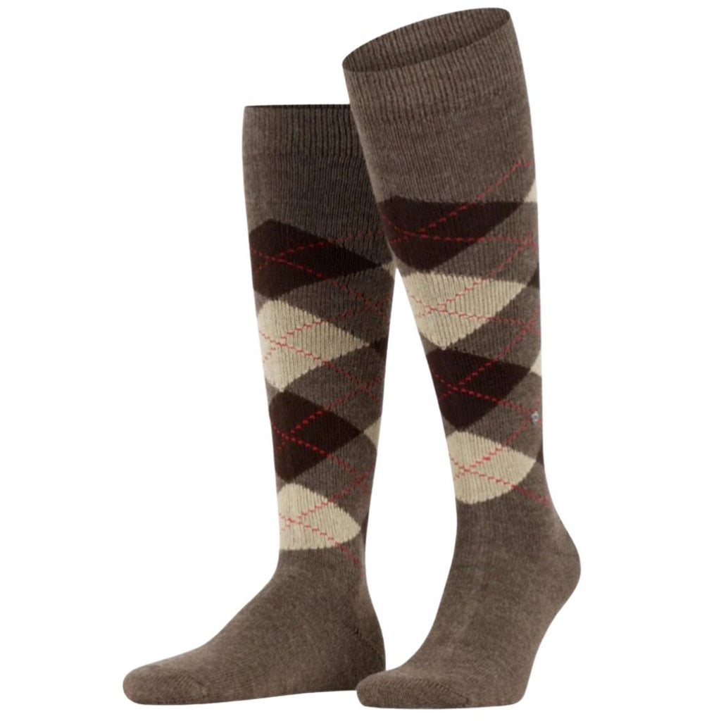 Calzini lunghi rombi Burlington Preston