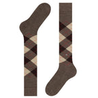 Calzini lunghi rombi Burlington Preston