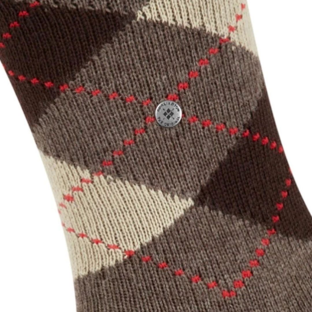 Calzini lunghi rombi Burlington Preston