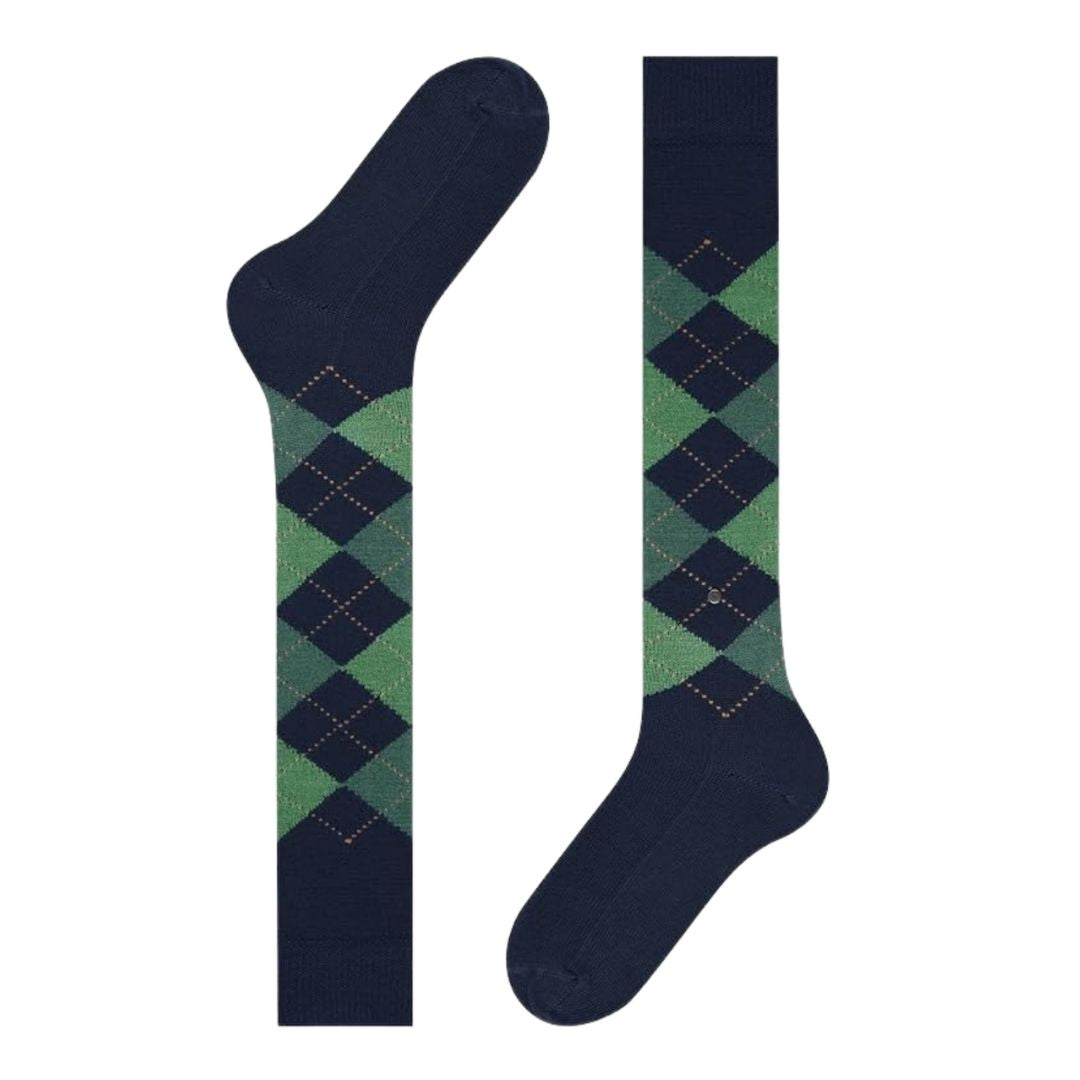 Calzini lunghi rombi Burlington Preston