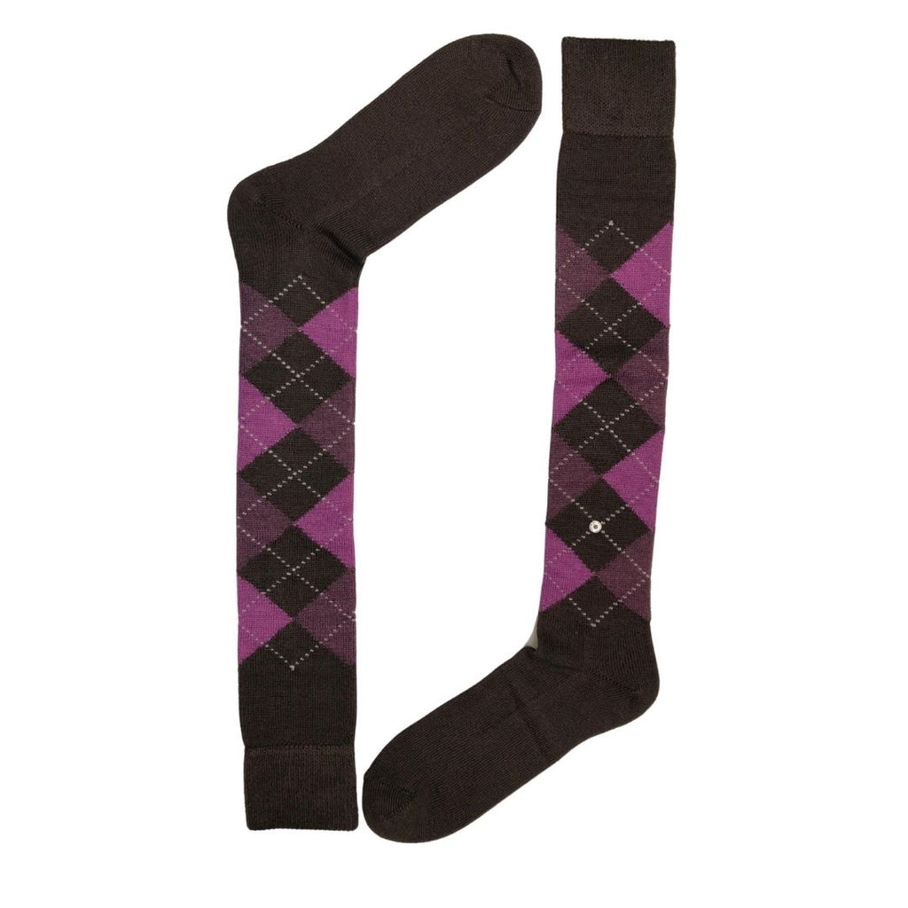 Calzini lunghi rombi Burlington Preston