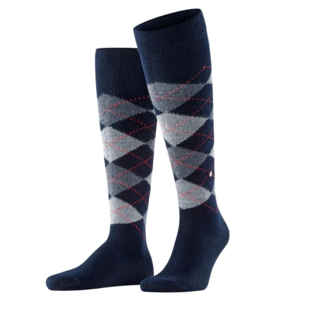 Calzini lunghi rombi Burlington Preston