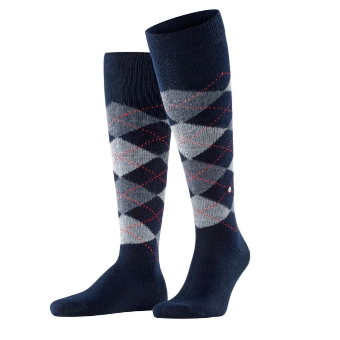 Calzini lunghi rombi Burlington Preston