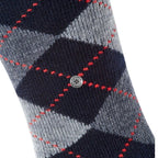 Calzini lunghi rombi Burlington Preston