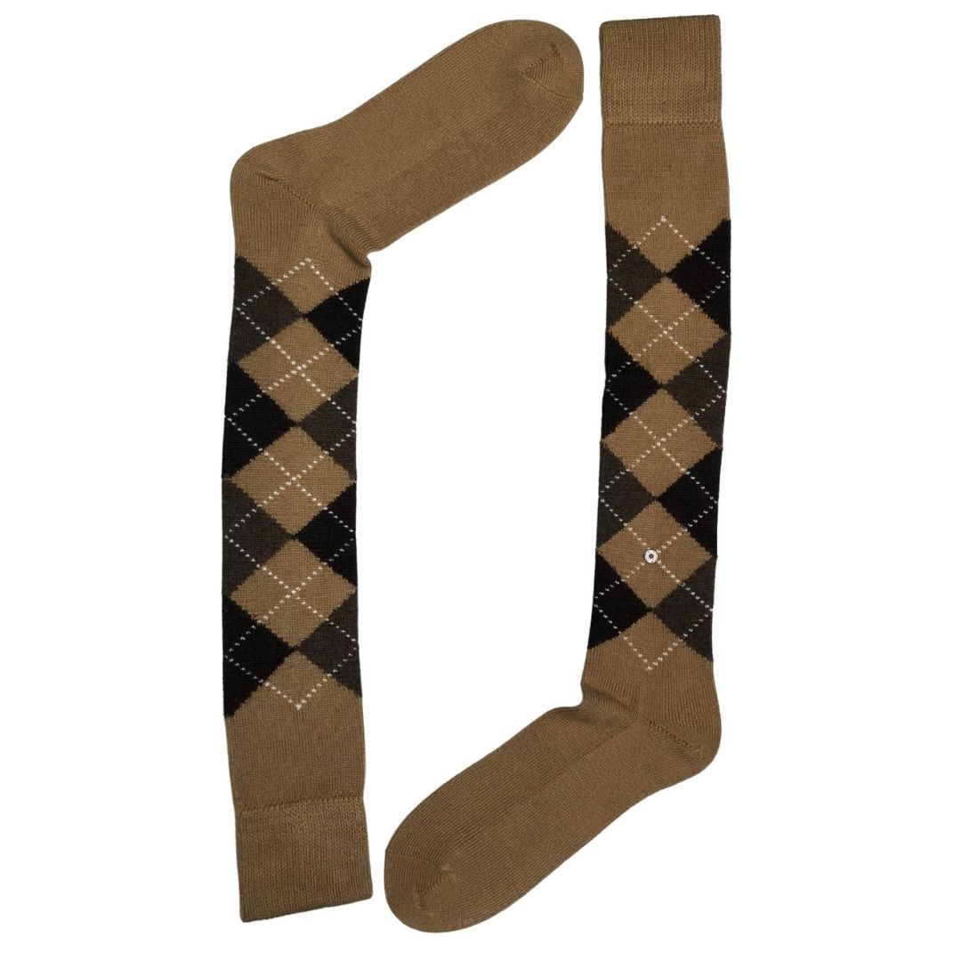 Calzini lunghi rombi Burlington Preston