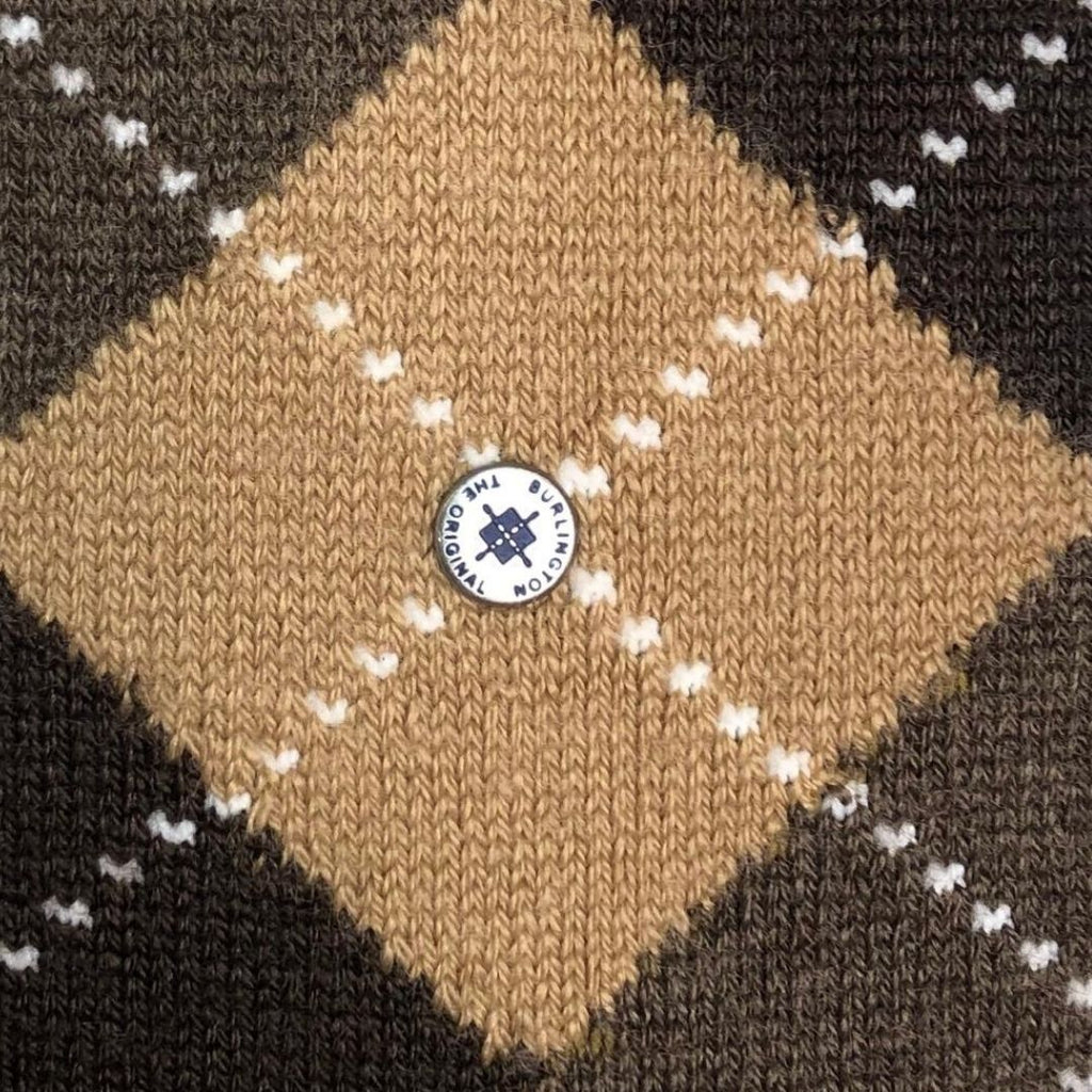 Calzini lunghi rombi Burlington Preston