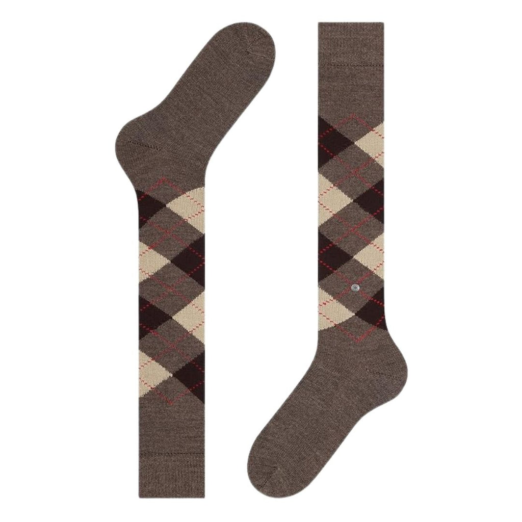Calzini lunghi rombi Burlington Preston