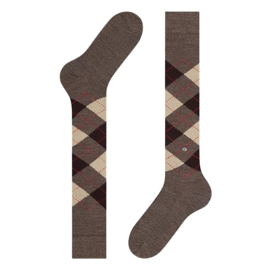 Calzini lunghi rombi Burlington Preston