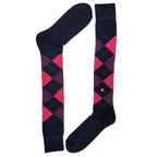 Calzini lunghi rombi Burlington Preston