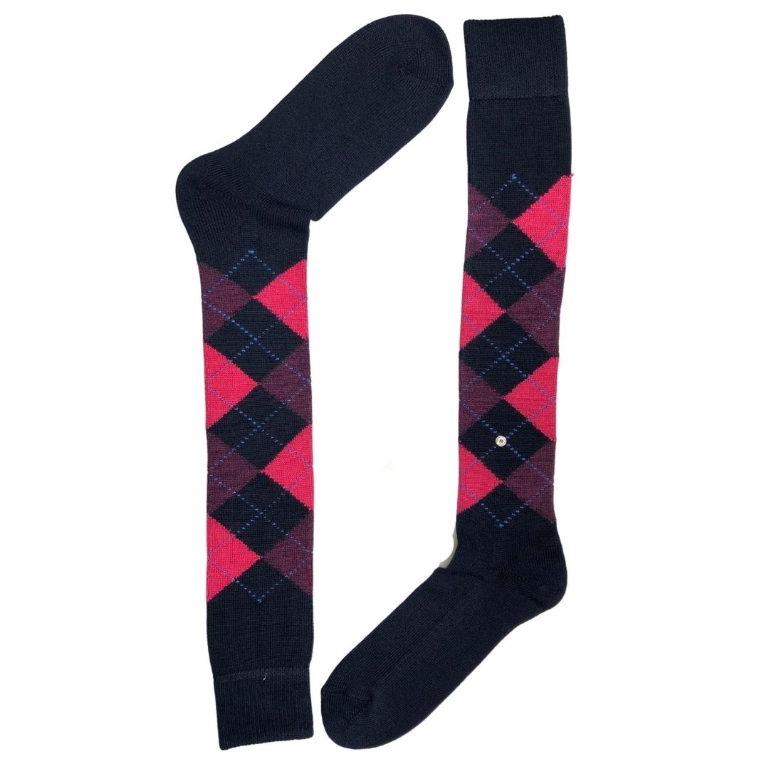 Calzini lunghi rombi Burlington Preston