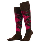 Calzini lunghi rombi Burlington Preston