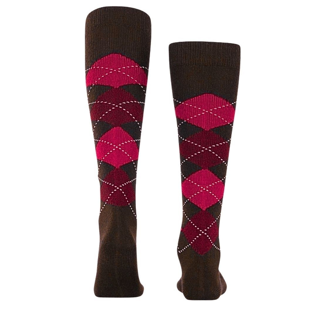 Calzini lunghi rombi Burlington Preston