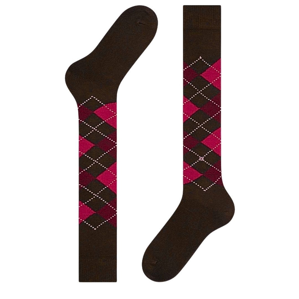 Calzini lunghi rombi Burlington Preston