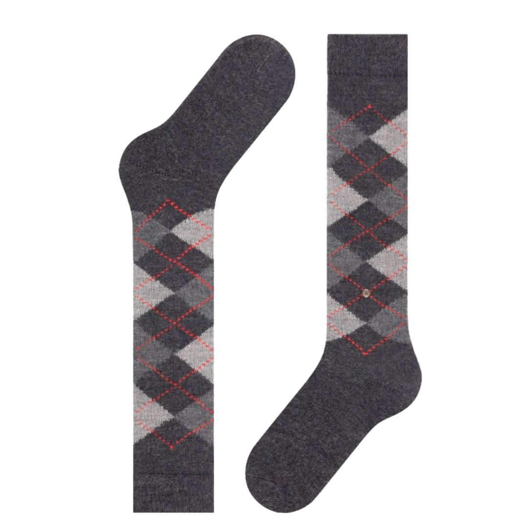 Calzini lunghi rombi Burlington Preston