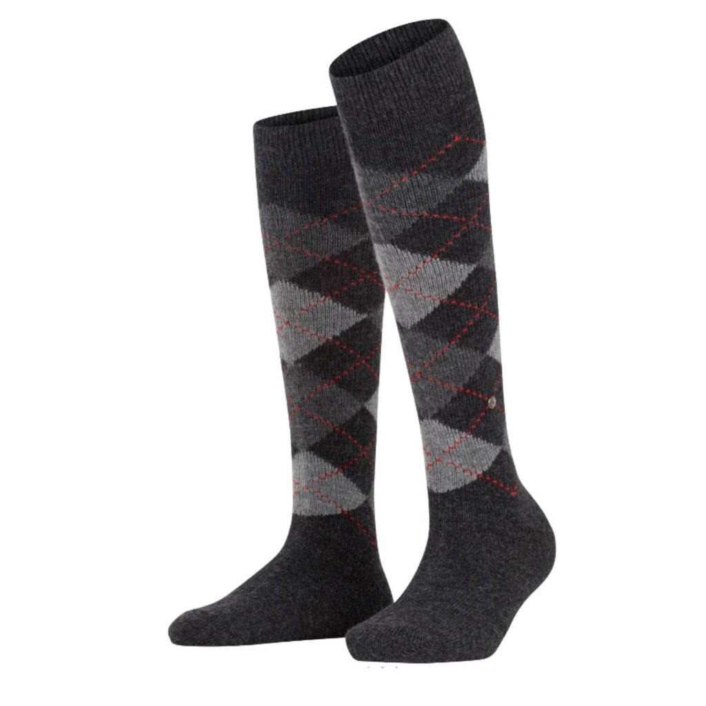 Calzini lunghi rombi Burlington Preston