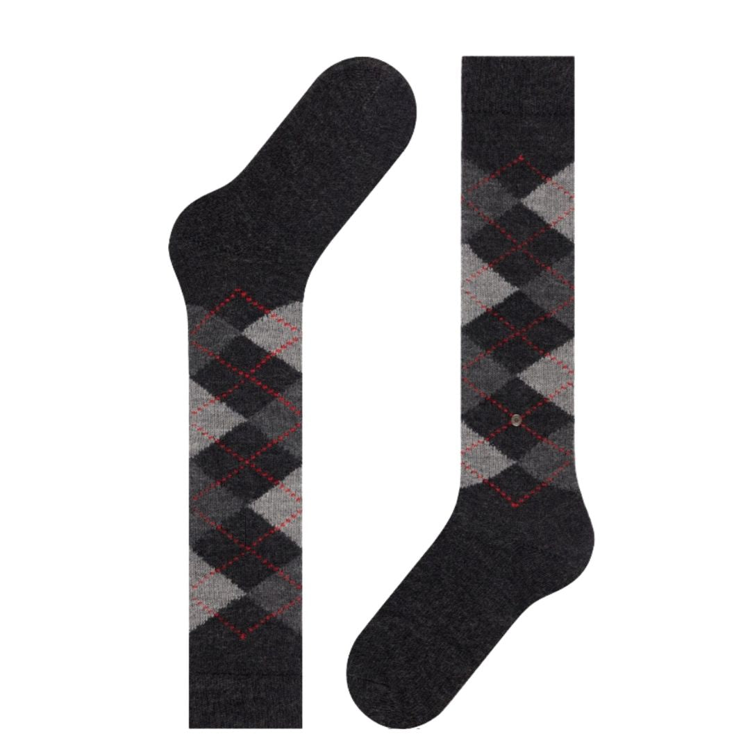 Calzini lunghi rombi Burlington Preston