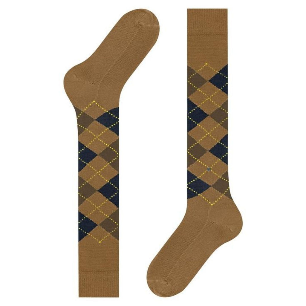 Calzini lunghi rombi Burlington Preston