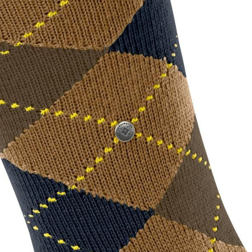 Calzini lunghi rombi Burlington Preston