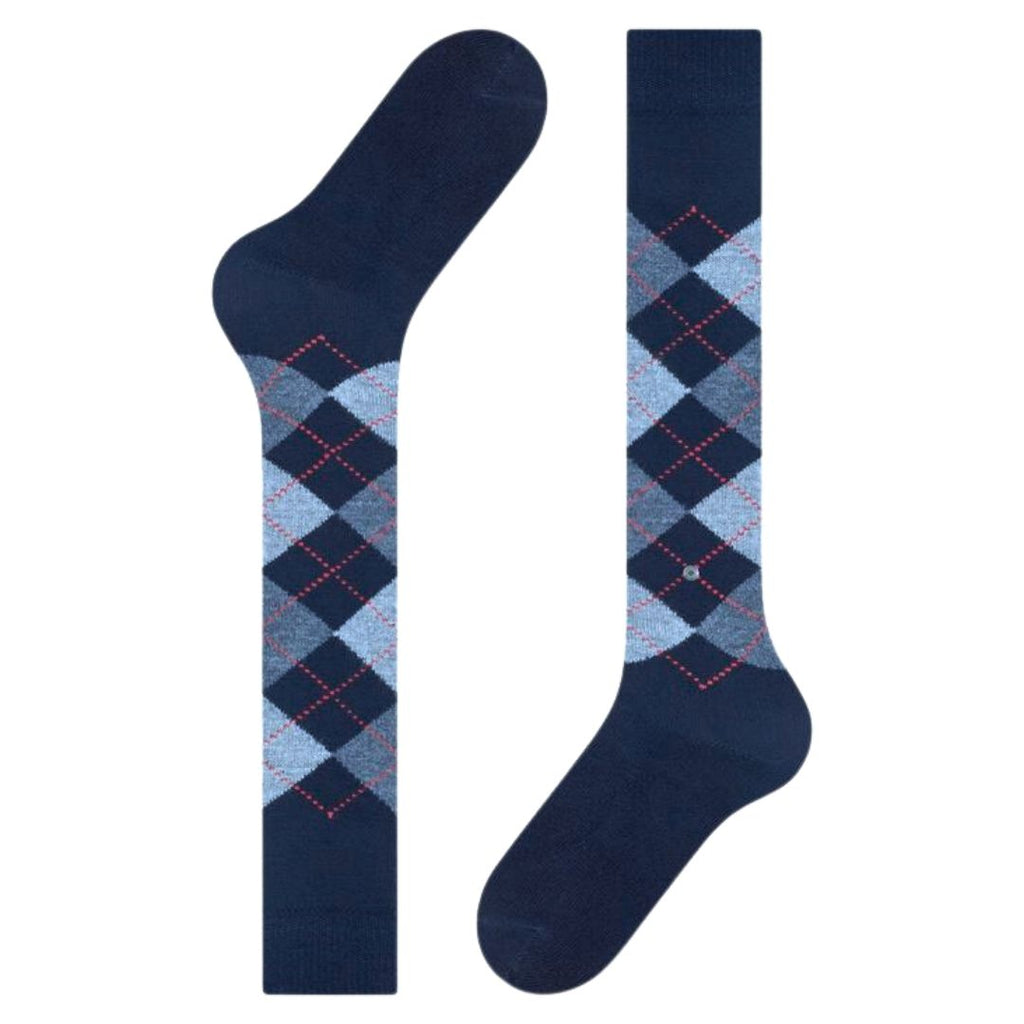 Calzini lunghi rombi Burlington Preston