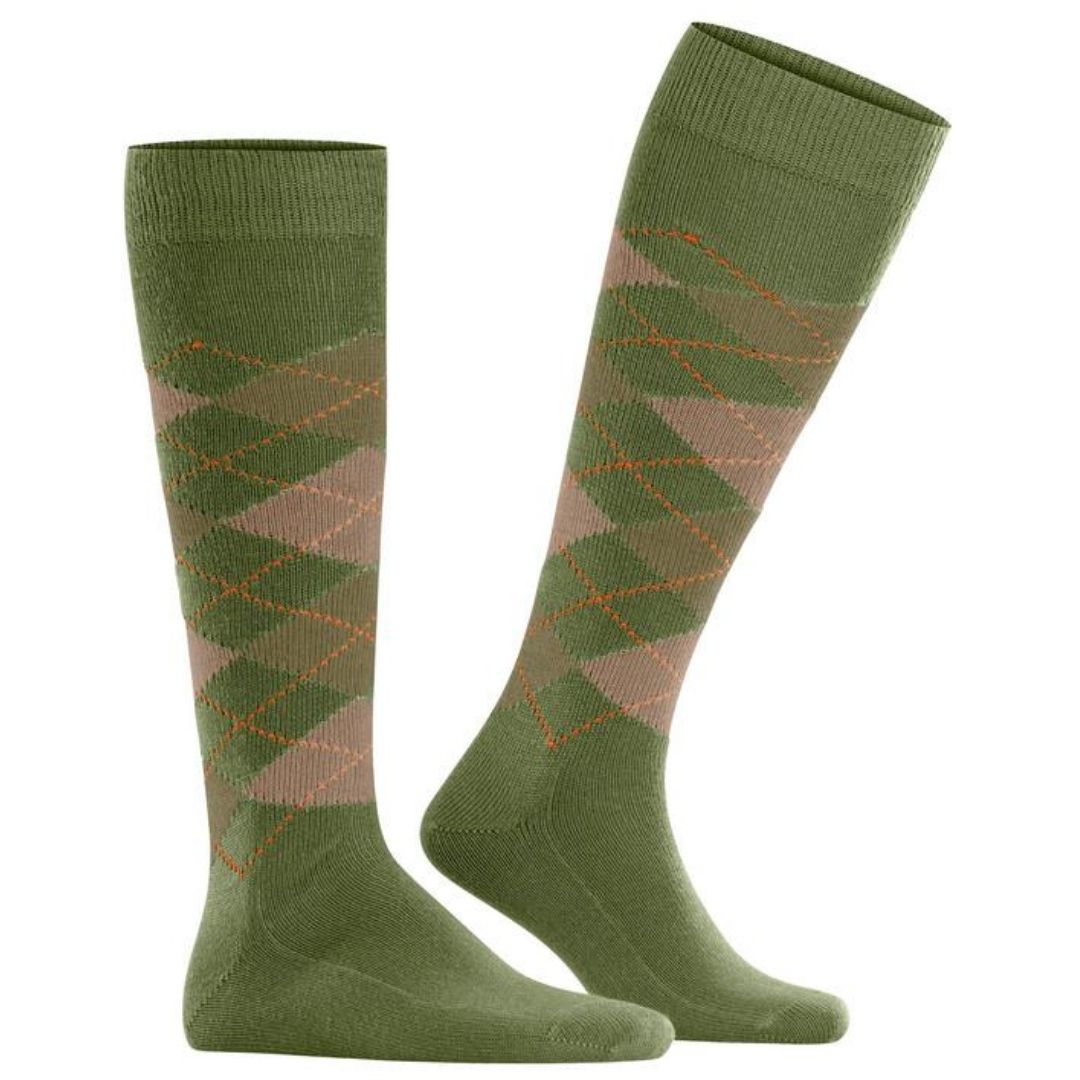 Calzini lunghi rombi Burlington Preston