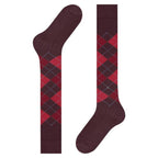 Calzini lunghi rombi Burlington Preston