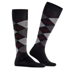 Calzini lunghi rombi Burlington Manchester