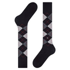 Calzini lunghi rombi Burlington Manchester